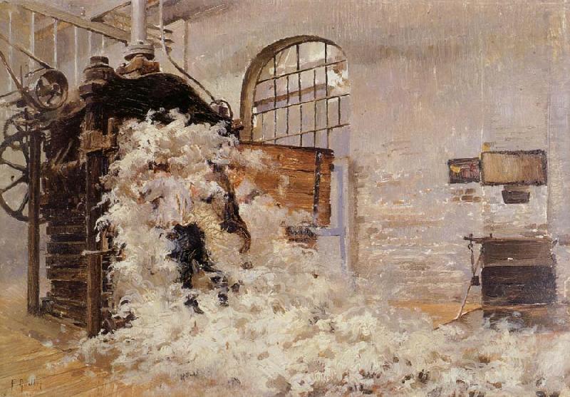 Gueldry Ferdinand-Joseph Scene de triage de la laine a Roubaix china oil painting image